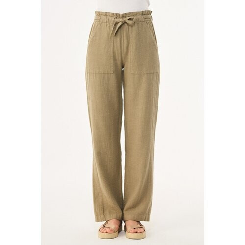 ORGANICATION dames vegan Broek Olijfgroen Tweedehands