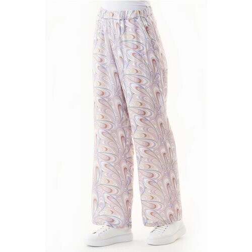ORGANICATION dames vegan Broek Waves Lavendel Tweedehands