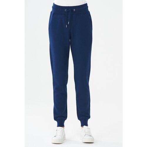 ORGANICATION dames vegan Joggingbroek Navy Blauw Tweedehands