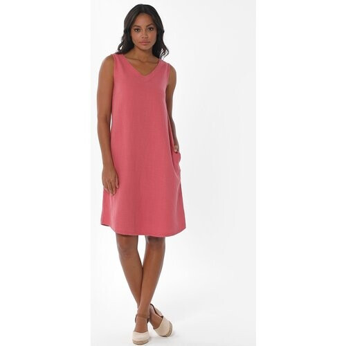 ORGANICATION dames vegan Jurk Mouwloos Roze Tweedehands