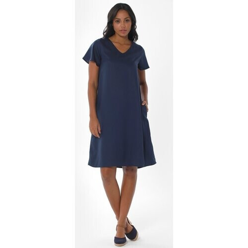 ORGANICATION dames vegan Jurk Navy Tweedehands