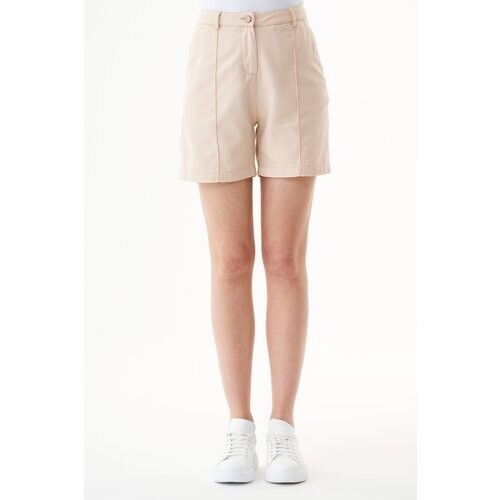 ORGANICATION dames vegan Korte Broek Abby Steenbeige Tweedehands