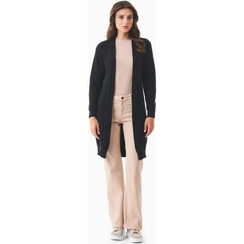 ORGANICATION dames vegan Lang Vest Biologisch Katoen Zwart Tweedehands