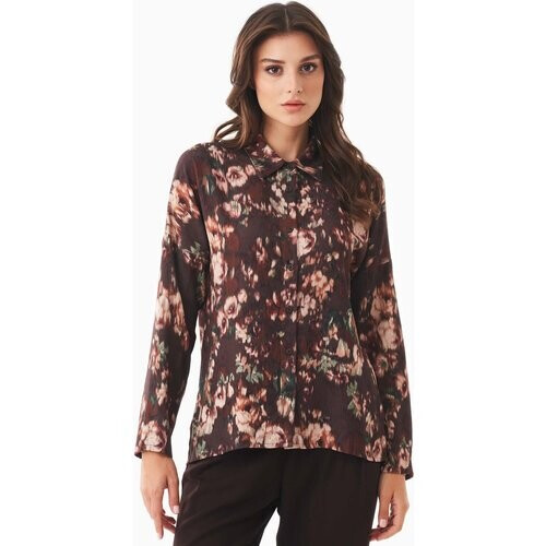 ORGANICATION dames vegan Overhemd Blouse In Lenzing™ Ecovero™ Tweedehands