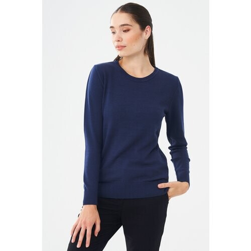 ORGANICATION dames vegan Trui Navy Blauw Tweedehands