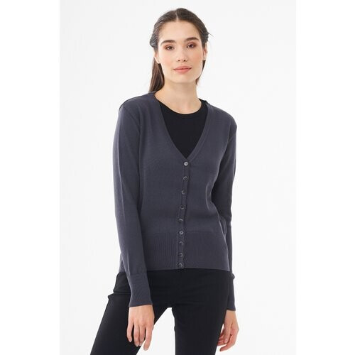 ORGANICATION dames vegan Vest Donkergrijs Tweedehands