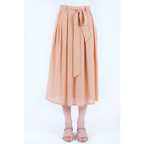 ORGANICATION dames vegan Voile Rok Lichtbruin Tweedehands