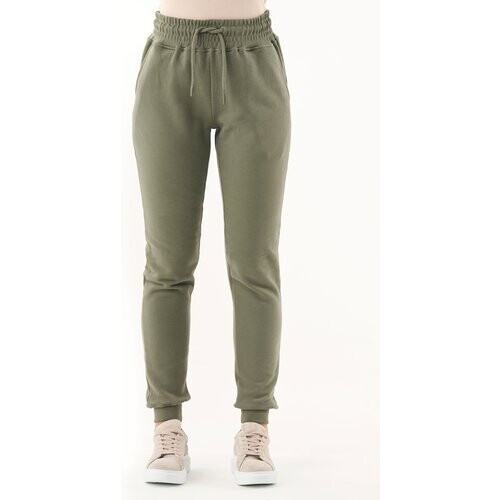 ORGANICATION dames vegan Zachte Joggingbroek Mid Olive Tweedehands