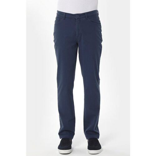 ORGANICATION mannen vegan Broek Five Pocket Marineblauw Tweedehands