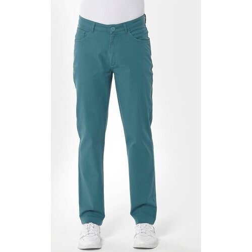 ORGANICATION mannen vegan Broek Five Pocket Petrol Groen Tweedehands
