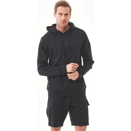 ORGANICATION mannen vegan Capuchon Zwart Tweedehands