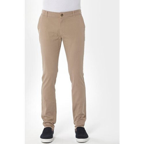 ORGANICATION mannen vegan Chinobroek Slim Beige Tweedehands