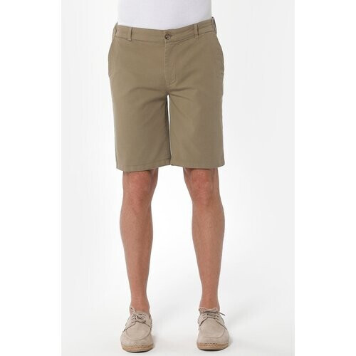 ORGANICATION mannen vegan Chinoshort Olijfgroen Tweedehands