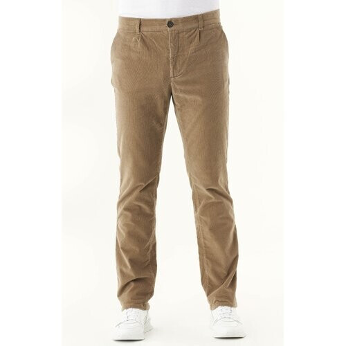 ORGANICATION mannen vegan Corduroy Regular Broek Olive Oil Tweedehands