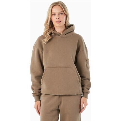 ORGANICATION mannen vegan Hoodie Harvinn Gravel Tweedehands