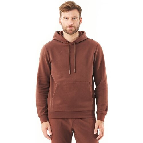 ORGANICATION mannen vegan Hoodie Hoolden Coffee Tweedehands