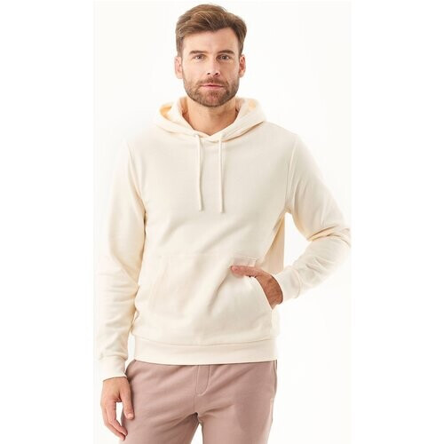 ORGANICATION mannen vegan Hoodie Hoolden Off White Tweedehands