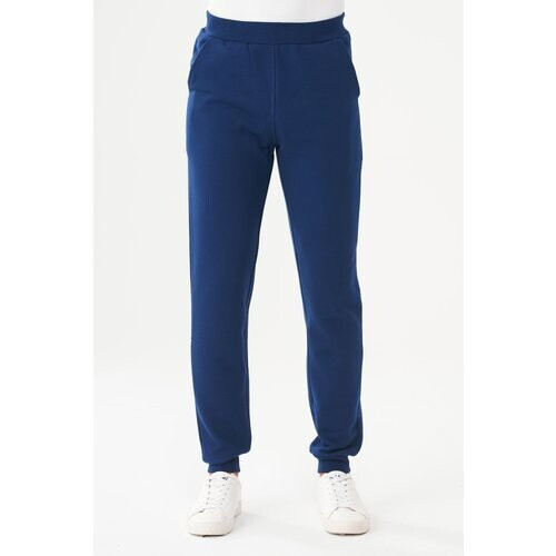 ORGANICATION mannen vegan Joggingbroek Biologisch Katoen Navy Tweedehands