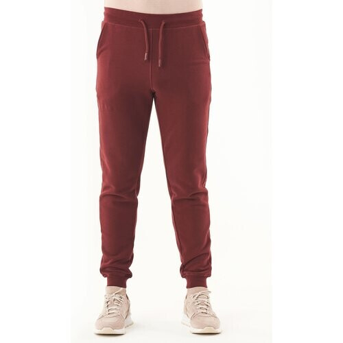 ORGANICATION mannen vegan Joggingbroek Soft Touch Bordeaux Tweedehands