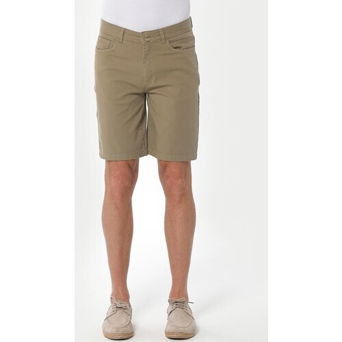 ORGANICATION mannen vegan Korte Broek Five Pocket Olijfgroen Tweedehands