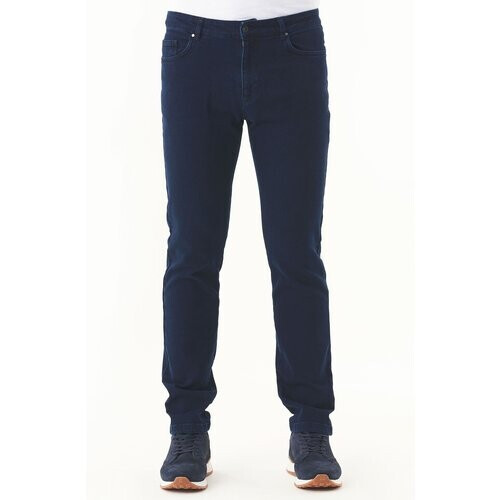 ORGANICATION mannen vegan Organic Jeans Donker Marineblauw Tweedehands