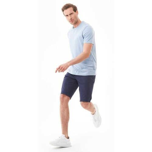 ORGANICATION mannen vegan Slim-Fit Chino Shorts Van Biologisch Katoen Tweedehands