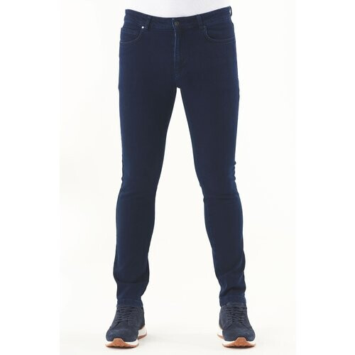 ORGANICATION mannen vegan Slim Jeans Donkerblauw Tweedehands
