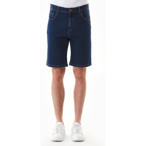 ORGANICATION mannen vegan Spijkershort Middenblauw Tweedehands