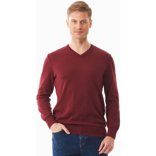 ORGANICATION mannen vegan Sweater Met V-Hals Van Biologisch Katoen Tweedehands