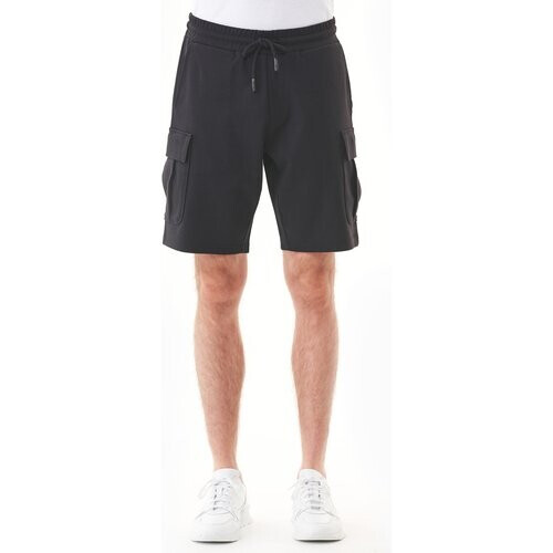 ORGANICATION mannen vegan Sweatshort Cargo Zwart Tweedehands