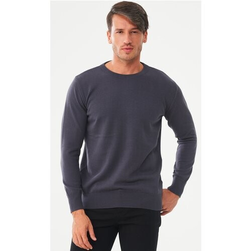 ORGANICATION mannen vegan Trui Donkergrijs Tweedehands