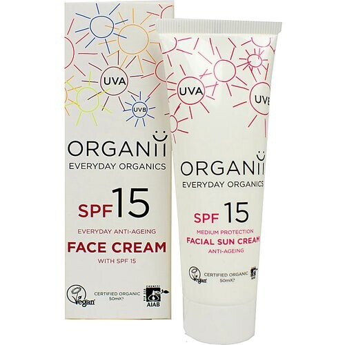 Organii Anti-aging Gezichtszonnebrandcreme SPF15 Tweedehands