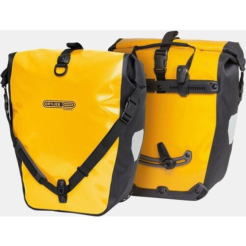 Ortlieb Back-Roller Classic QL 2 .1 Dubbele Fietstas Geel Tweedehands