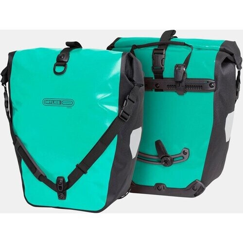 Ortlieb Back-Roller Free 40l QL2.1 Fietstas (Paar) Turkoois/Zwart Tweedehands