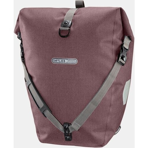 Ortlieb Back-Roller Urban Ql2.1 20 L Enkele Fietstas Donkergrijs/Lichtroze Tweedehands