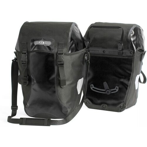 Ortlieb Bike Packer Classic Dubbele Fietstas Zwart/Donkergrijs Tweedehands