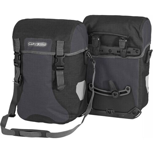 Ortlieb Sport Packer Plus Fietstas (Paar) Zwart/Donkergrijs Tweedehands