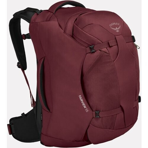 Osprey Fairview 55 Travel Backpack Dames Zircon Red Tweedehands