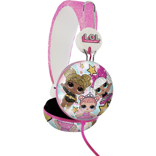 OTL Technologies LOL709 - Over-Ear Koptelefoon - Glitterband - Roze Tweedehands