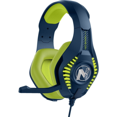 OTL Technologies Nerf Pro G5 - Gaming Koptelefoon - RGB/LED lichteffecten - Blauw Groen Tweedehands