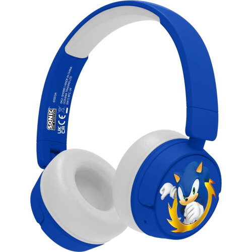 OTL Technologies SH0985 - draadloze kinderkoptelefoon - volumebegrenzing - Sonic the Hedgehog