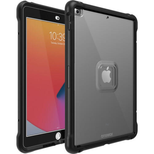 OtterBox Unlimited - Kickstand Hoes + Screenprotector voor iPad (2019/2020) 10.2 - Zwart