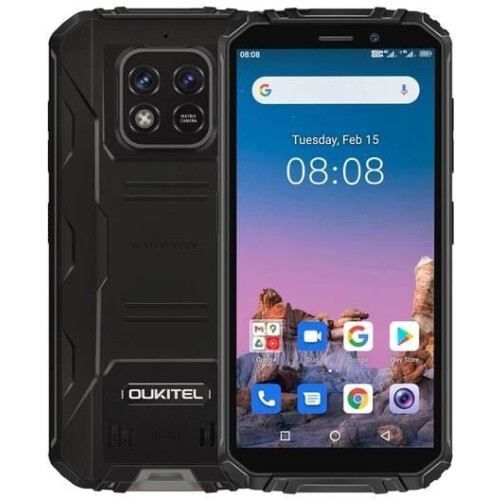 Oukitel WP18 - Smartphone - 5,93"1440x720 4GB 32GB 12500mAh - Zwart