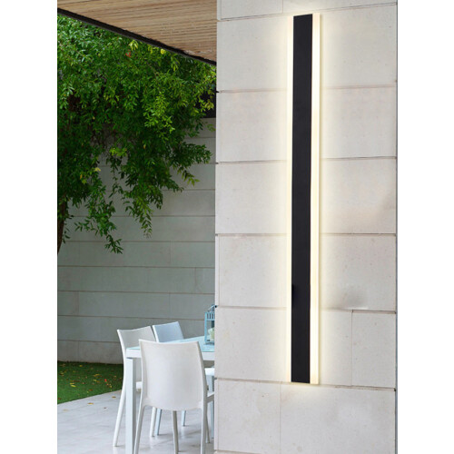 outdoor moderne led lamp - 90 cm - zwart Tweedehands