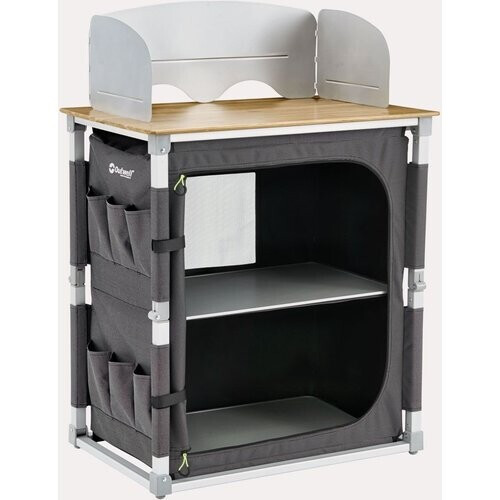 Outwell Padres Keukentafel Donkergrijs/Bruin Tweedehands