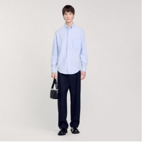 Overhemd Oxford flanel Tweedehands