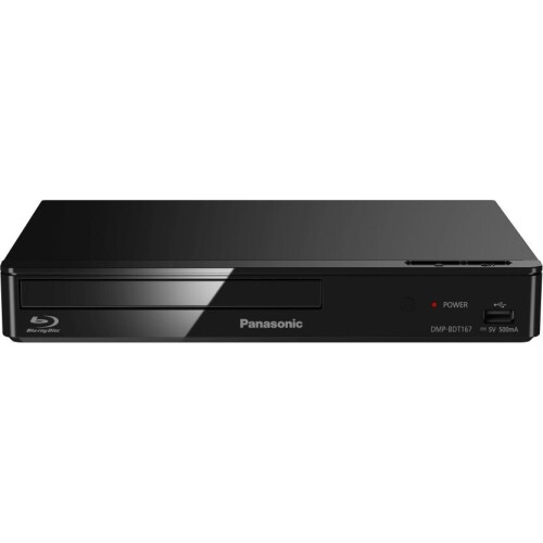 Panasonic DMP-BDT167 - Blu-Ray/DVD speler - 3D ready - zwart Tweedehands