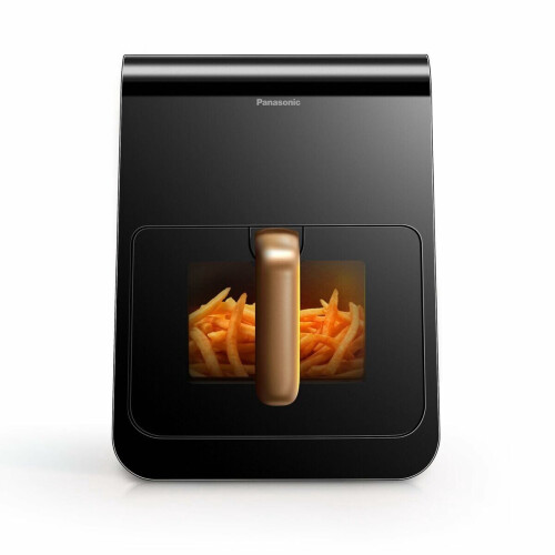 Panasonic NF-CC600AXE - Airfryer 6 l 1450 W - CoolTouch-behuizing Stoomtoevoeging Digitale timer LC-display Kijkvenster Tweedehands