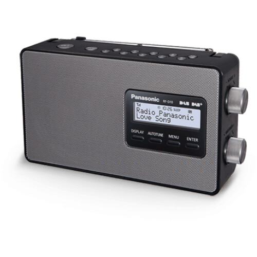 Panasonic RF-D10EG - DAB+ Digitalradio - 10 presets - Zwart Tweedehands
