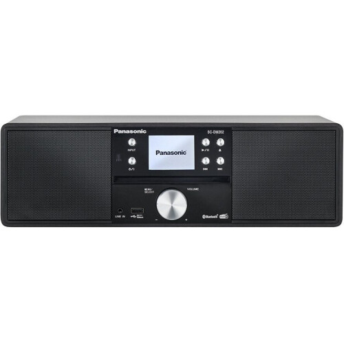 Panasonic SC-DM202EG-K - HiFi Micro systeem DAB+ CD Bluetooth - Zwart Tweedehands